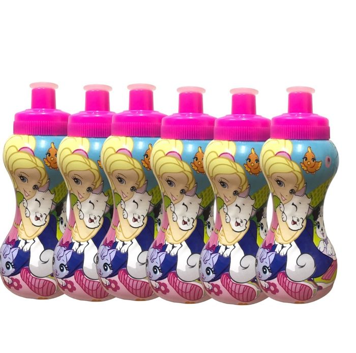 KIT SQUEEZE COM 6 GARAFINHAS POLLY POCKET - R350ML