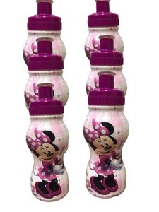 KIT SQUEEZE COM 6 GARAFINHAS MINNIE - 250ML