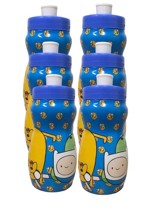 KIT SQUEEZE COM 6 GARAFINHAS ADVENTURE TIME - R300ML