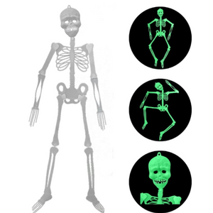 ESQUELETO ARTICULADO QUE ACENDE NO ESCURO - YDH