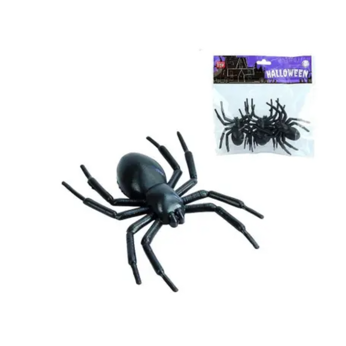 ARANHA DE PLASTICO COM 06 UND - TOY MASTER