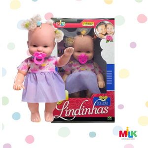 Brinquedo Boneca Lindinhas - Ref 605 MILK