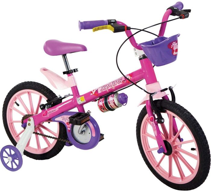 Bicicleta Aro 16 Top Girls Nathor