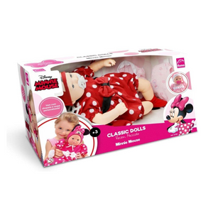 BONECA RECÉM NASCIDO - MINNIE MOUSE