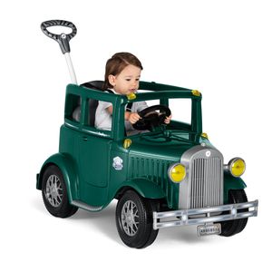 Carrinho de Passeio Infantil Calhambeque - com Pedal com Empurrador Calesita