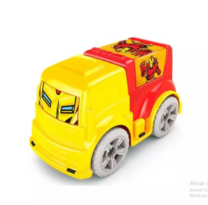 Carro Mini Defensor Amarelo Ref 270 GGB BRINQUEDOS SOLAPA