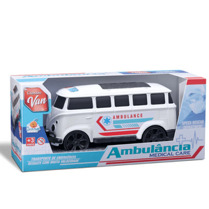 KOMBI AMBULÂNCIA - MEDICAL CARE ORANGE TOYS REF 0488