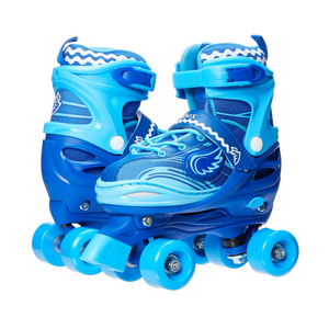 Patins Power Roller Star Com Luz Azul  - Fenix