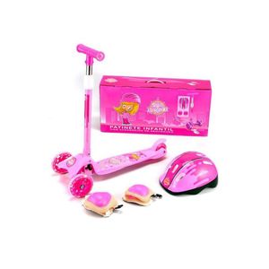 Patinete  Aventura Kit Rosa - 1573  Unitoys