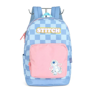 MOCHILA DE COSTA STITCH AZUL MS47735SC-AZ MAXLOG