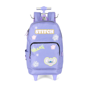 MOCHILA DE RODA STITCH LILAS MC47736SC-LI  MAXLOG