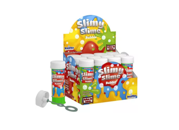 BOLINHA DE SABÃO - SLIMY SLIME BUBBLE - 871003 - BRASILFLEX