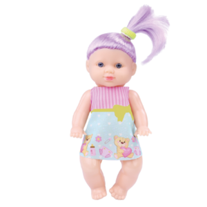 Boneca Lila Colors Xixi 2458 Anjo