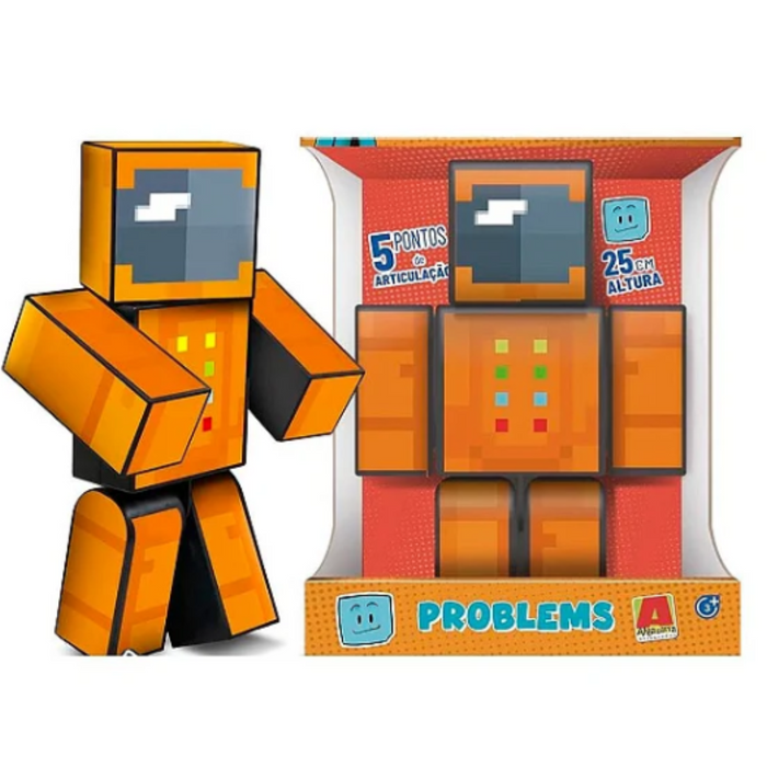 BONECO GAMER SKIN - 25 CM - ZOOM.