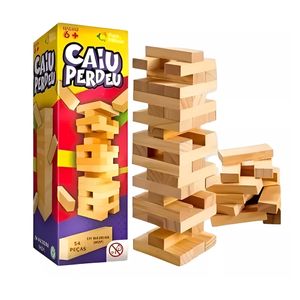 CAIU PERDEU - 54 PCS MADEIRA 7460  PAIS E FILHOS