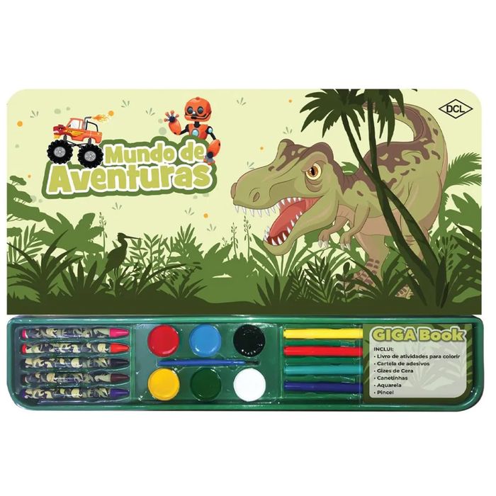 GIGA BOOK MUNDO DE AVENTURA - L8019 - DCL BRINCANTE