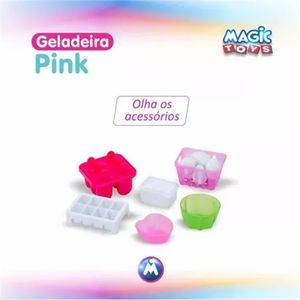 GELADEIRA PINK - 7071 - MAGIC TOYS