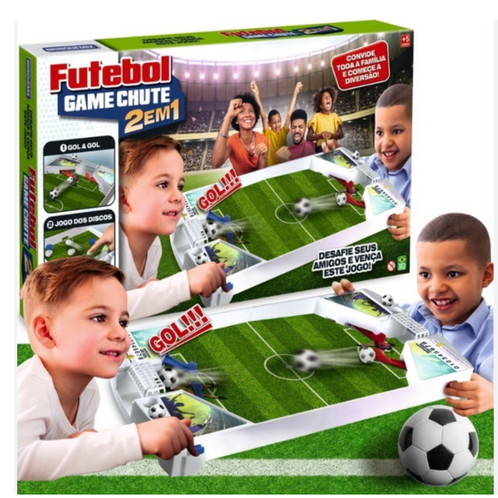 FUTEBOL GAME CHUTE 2 EM 1  800 - BRINQUEMIX