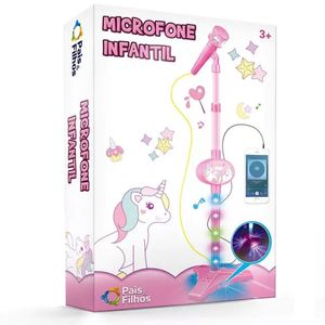 MICROFONE INFANTIL 18566 PAIS E FILHOS