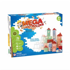 MEGA CONSTRU€åES 76 PCS 7395 - PAIS E FILHOS