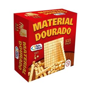 MATERIAL DOURADO - 11 PCS - 2922  PAIS E FILHOS