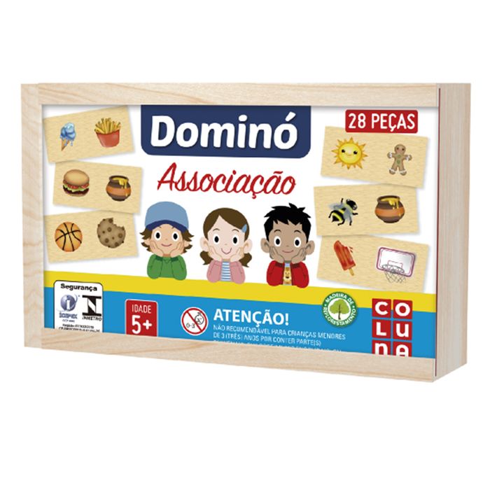 DOMINO EDUCATIVO ASSOCIACAO 790706 COLUNA..