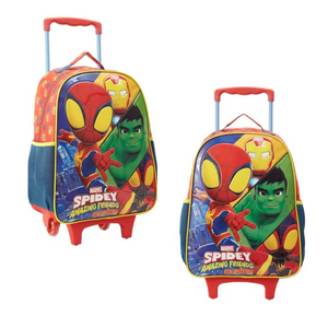 KIT MOCHILA  DE RODA + LANCHEIRA +ESTOJO  14 X1 SPIDEY  13381 XERYUS