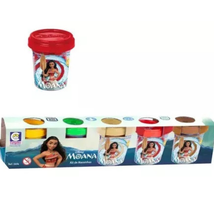 KIT MASSINHA COM 5 UND MOANA 2694 COTIPLAS