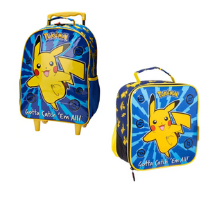 KIT MOCHILA + LANCHEIRA POKEMON 13610 X1 XERYUS