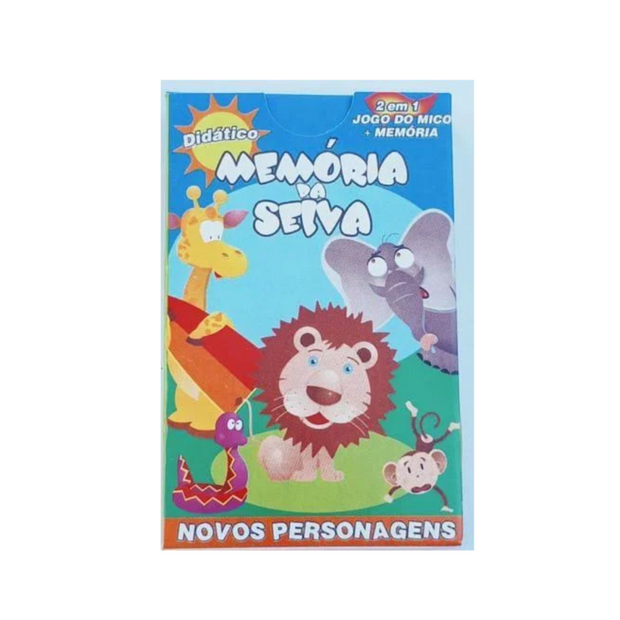 Kit Jogo da Memoria da Selva 6 unidades - Ref FD81112