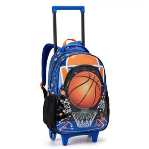 KIT MOCHILA DE RODA+LANCHEIRA +ESTOJO BASQUETE MR42140 SEANITE