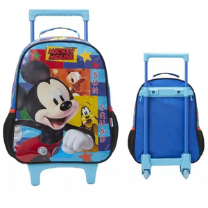 KIT MOCHILA DE RODA -LANCHEIRA 14 X1 MICKEY  13261 XERYUS