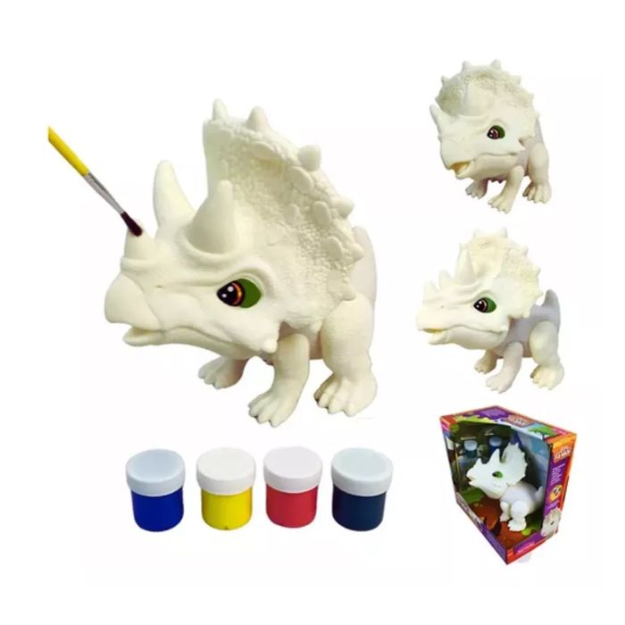 LITTLE DINO PINTURA TRICERATOPS - 800/1 - BAMBOLA