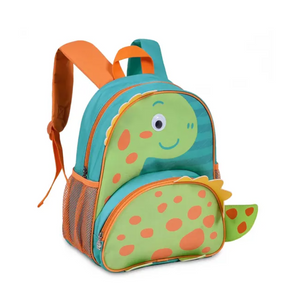 MOCHILA DE COSTA DINOSSAURO VERDE CP24509D CLIO PET