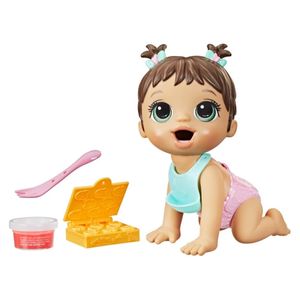 BABY ALIVE HORA DA PAPINHA MORENA - F2618 - HASBRO