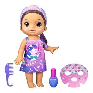 BABY ALIVE DIA DE PRINCESA MORENA - F3565 - HASBRO