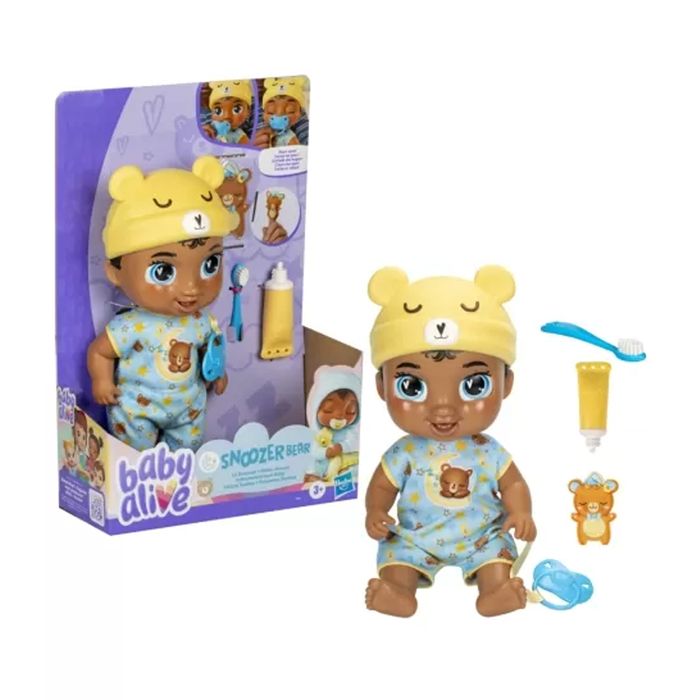 BABY ALIVE BONECO PEQUENOS SONHOS SNOOZER - F9967 - HASBRO