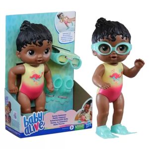 BABY ALIVE BEBÊ PISCINA NEGRA - F8142 - HASBRO