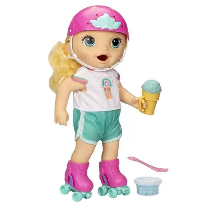 BABY ALIVE ROLLER SKATE LOIRA - F5649 - HASBRO