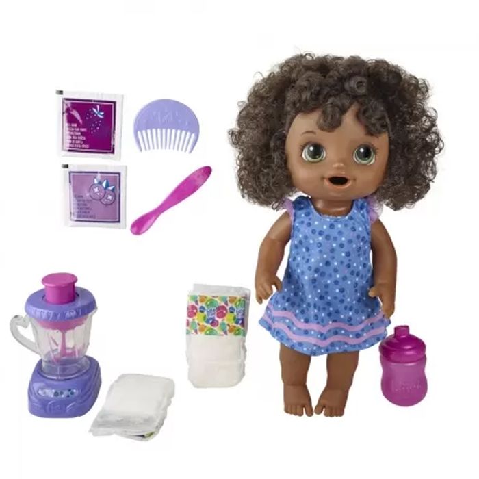 BABY ALIVE MISTURINHA EXPLOSÃO DE SABOR NEGRA - E6945 - HASBRO