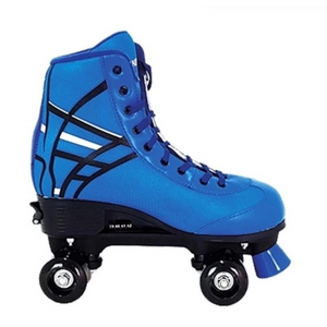 PATINS 4 RODAS - ROLLER SKATE 35/36 - AZUL.