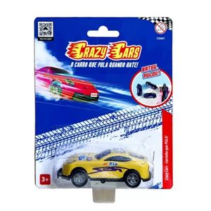 CARRINHO CRAZY CARS BLISTER C/1 SORTIDO - CZ001 - SOFT