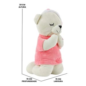 PELUCIA URSO QUE REZA - R3507 - BBR TOYS