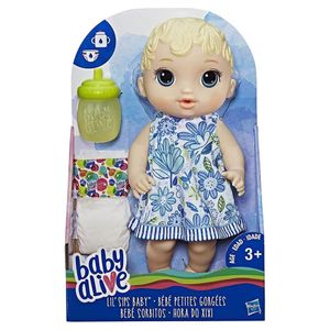 BABY ALIVE HORA DO XIXI LOIRA NEW - E0385 - HASBRO