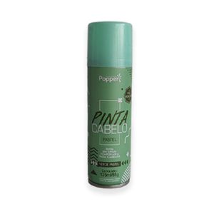 TINTA SPRAY TEMPORÁRIA POPPER VERDE PASTEL - PL9418-G - POPPER