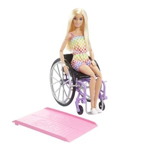 BARBIE FASHIONISTA CADEIRA DE RODAS LOIRA - HJT13 - MATTEL