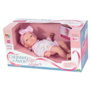 CHEIRINHO DE AMOR PETIT REBORN ACORDADO - 443 - MILK