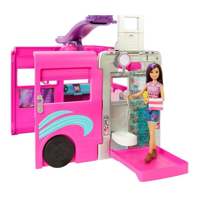 BARBIE TRAILER DOS SONHOS PLAYSET - HCD46 - MATTEL