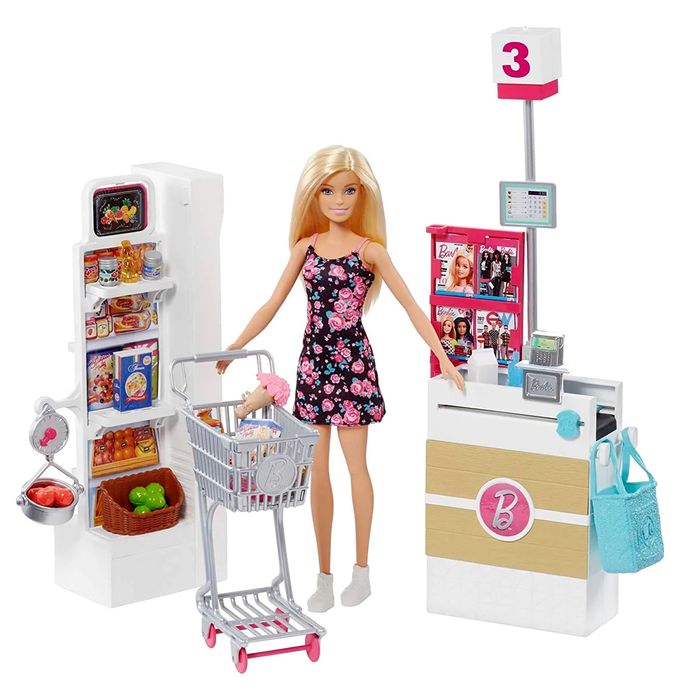 BARBIE SUPERMERCADO DE LUXO COM BONECA - FRP01 - MATTEL