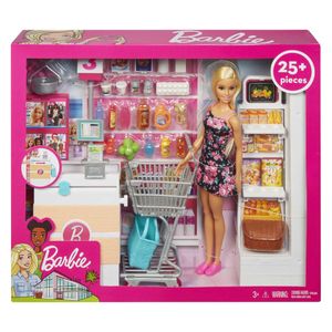 BARBIE SUPERMERCADO DE LUXO COM BONECA - FRP01 - MATTEL